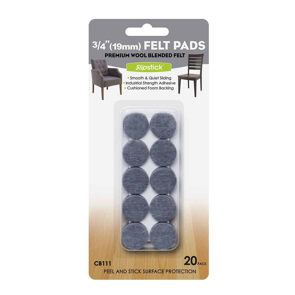 Gorillapads 2.5 in. 3 Layer Pucture Proof Furniture Gripper Pads (16-Pack)