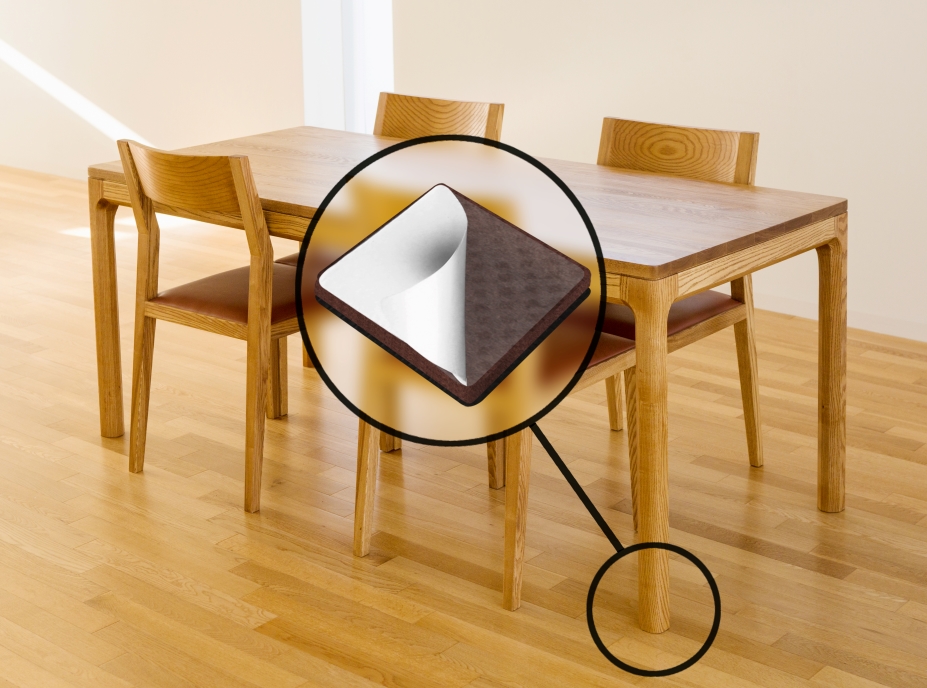 STOP FURNITURE MOVING & SLIDING ON HARD FLOOR SURFACES: Gorilla Gripper  Pads Protect Floors 2 50mm 
